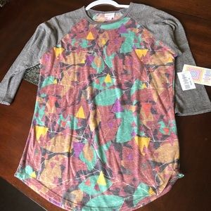 Lularoe Randy - M - NWT - leaves